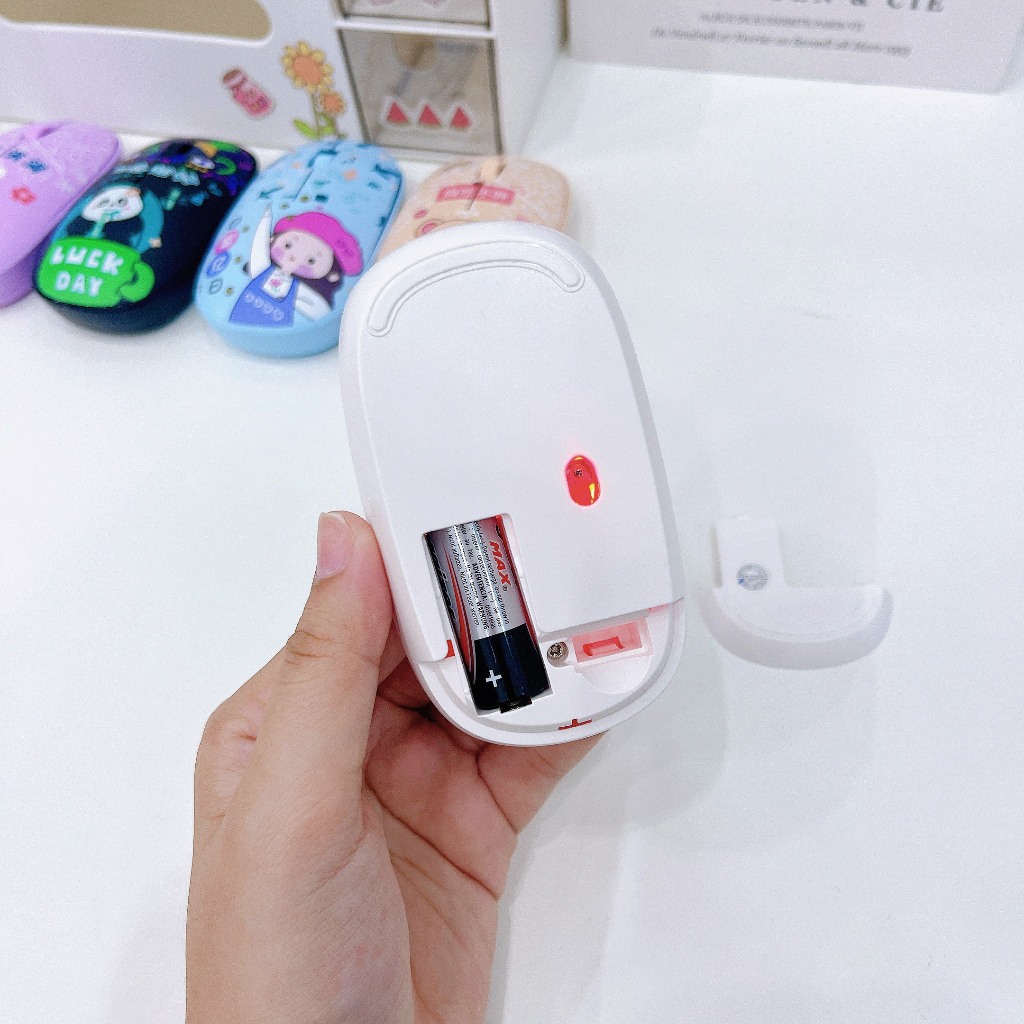 Chuột không dây kết nối bluetooth T9 kute nhiều hình