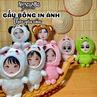 GẤU BÔNG IN ẢNH [BÁN LẺ 1 BÉ] _ NhacuaBo_since2018