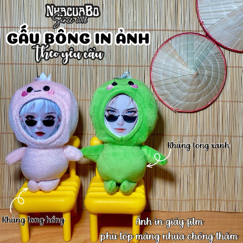 GẤU BÔNG IN ẢNH  _ NhacuaBo_since2018