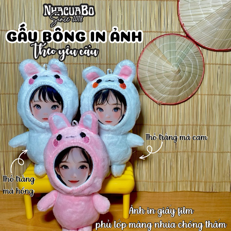 GẤU BÔNG IN ẢNH  _ NhacuaBo_since2018