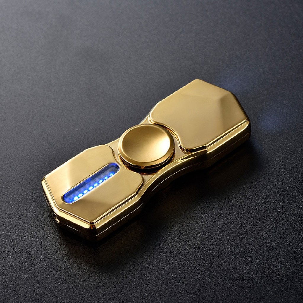 Con Quay Spinner Đồ Chơi Nhiều Hiệu Ứng Đèn Led Phát Sáng Xả Stress Cực Tốt Bằng Kim Loại Phù Hợp Cho Mọi Lứa Tuổi