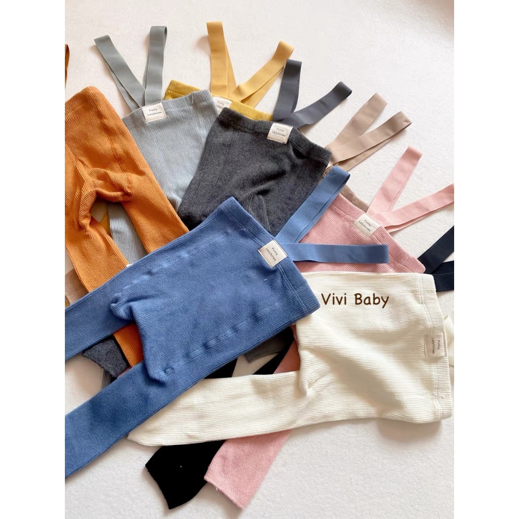 Quần yếm dài không tất phong cách Hàn Quốc cho bé yêu Vivi Baby