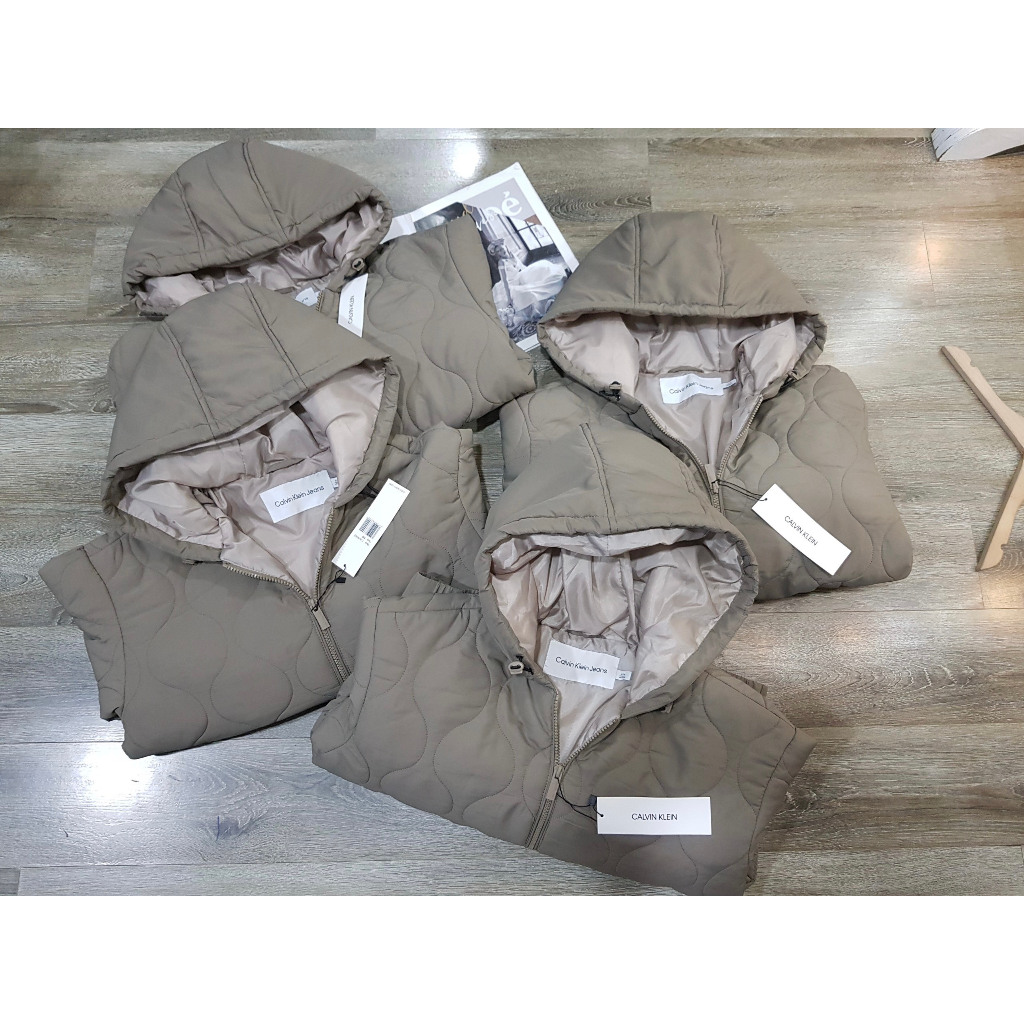 Áo khoác phao nữ CKlein Jeans hàng xuất dư xịn 2 màu