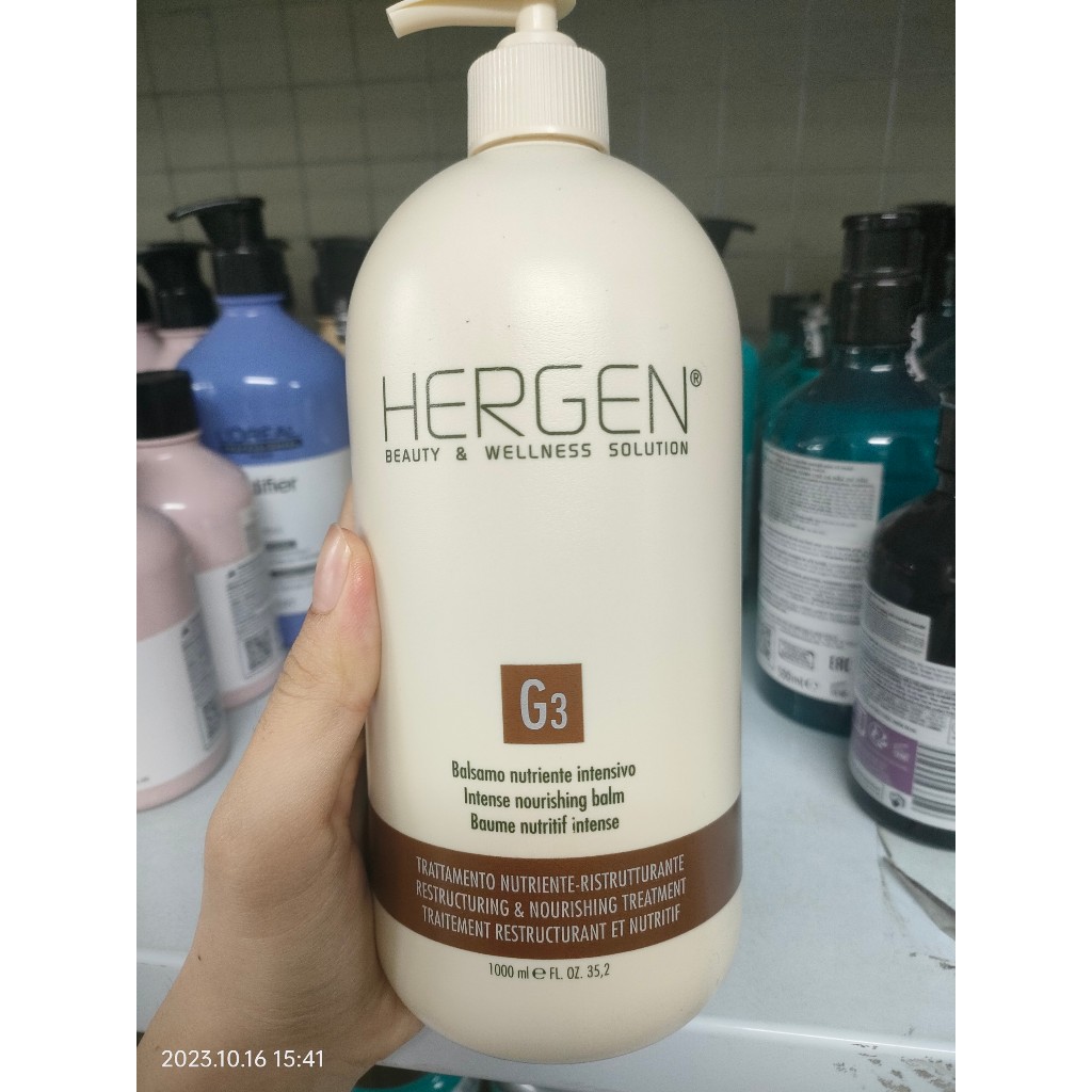 Xả khô Bes Hergen tái tạo và nuôi dưỡng tóc 400ml - 1000ml