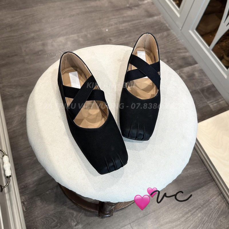 Giày bệt chun chéo êm chân fullbox