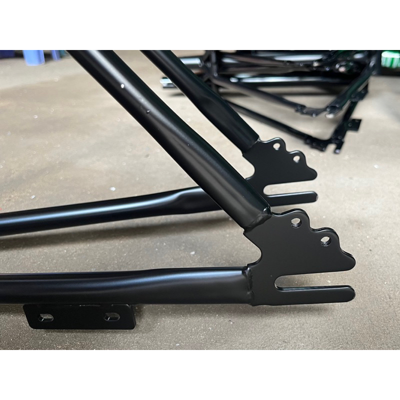 Khung xe đạp Fixed Gear Đen mờ