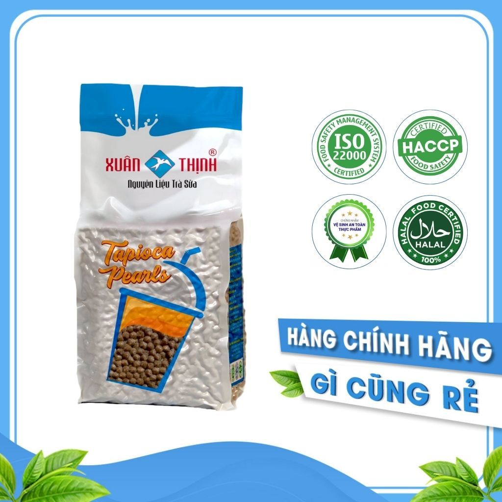 Trân châu đen Xuân Thịnh - Sản xuất tại Việt Nam - Túi 3kg