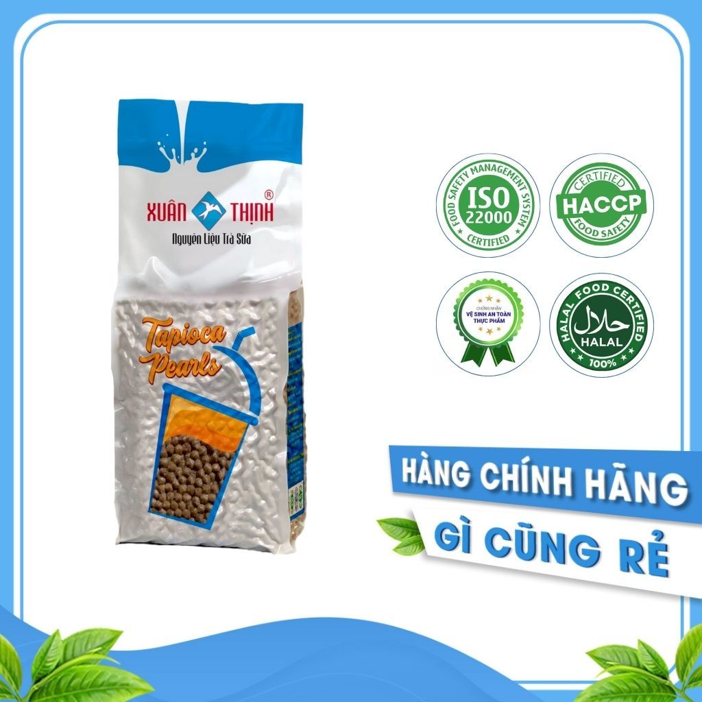 Trân châu đen Xuân Thịnh - Sản xuất tại Việt Nam - Túi 1kg