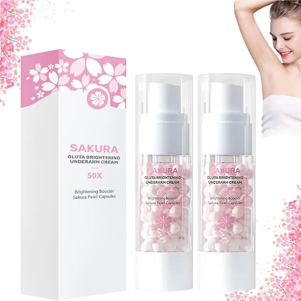 Sakura kem dưỡng sáng da làm trắng da dưỡng ẩm da dưỡng ẩm da khô 5X Ceramide Body Lotion Pearl Moisturizer 30ml