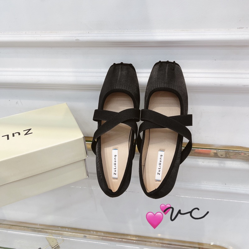 Giày bệt chun chéo êm chân fullbox