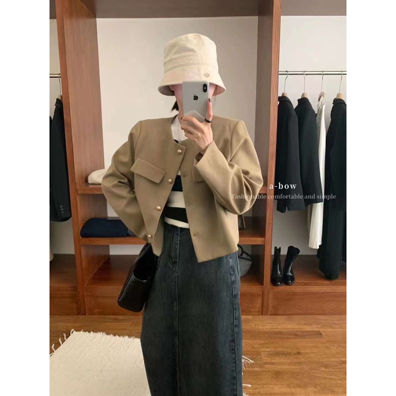 KAYY. Áo khoác nắp túi ngực _ K9010