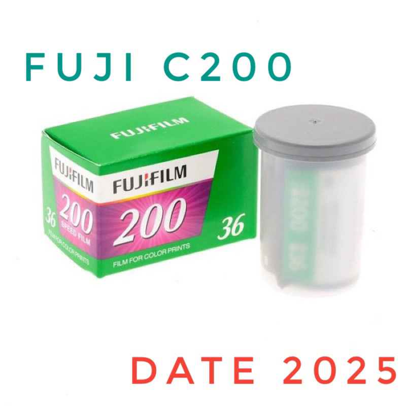 Fuji C200 36exp Date 02/2025 film 35mm Fujicolor 200 hộp lẻ 1 hộp có 1 cuộn