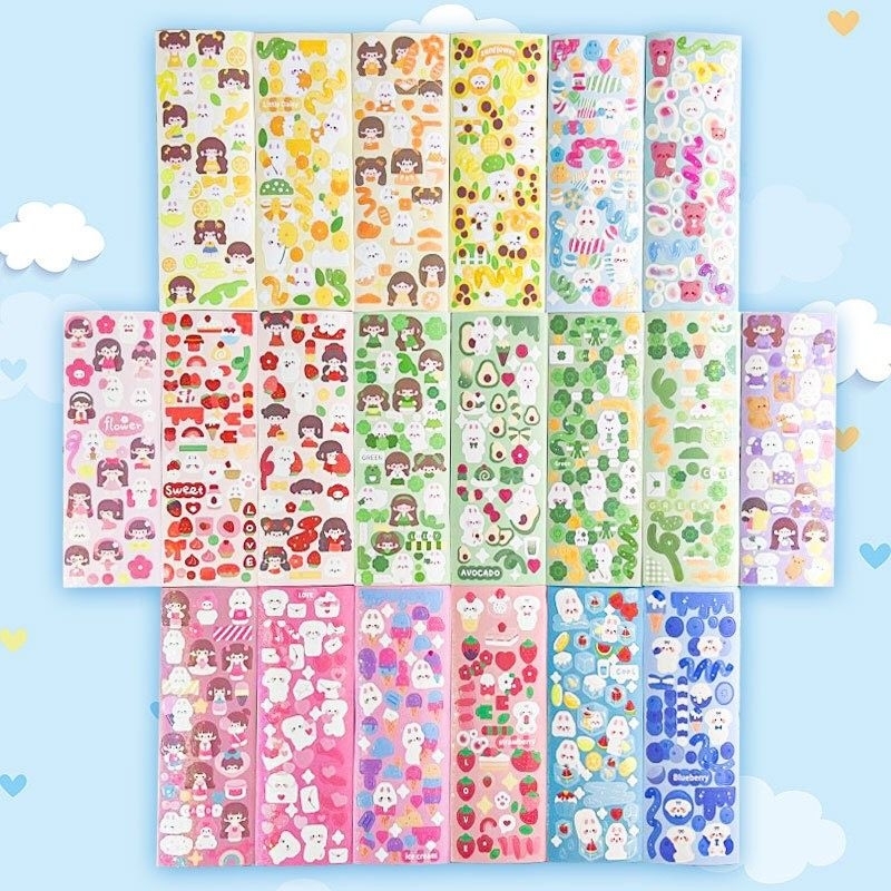 💥Siêu rẻ💥// Combo 100 tấm Sticker lấp lánh Blinh Blinh