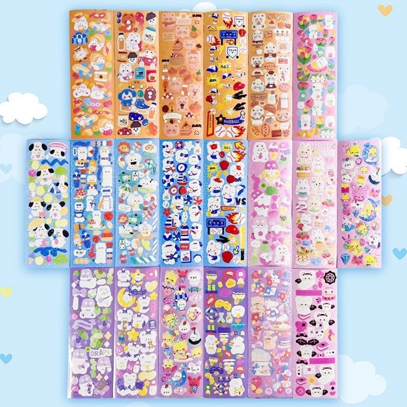 💥Siêu rẻ💥// Combo 100 tấm Sticker lấp lánh Blinh Blinh