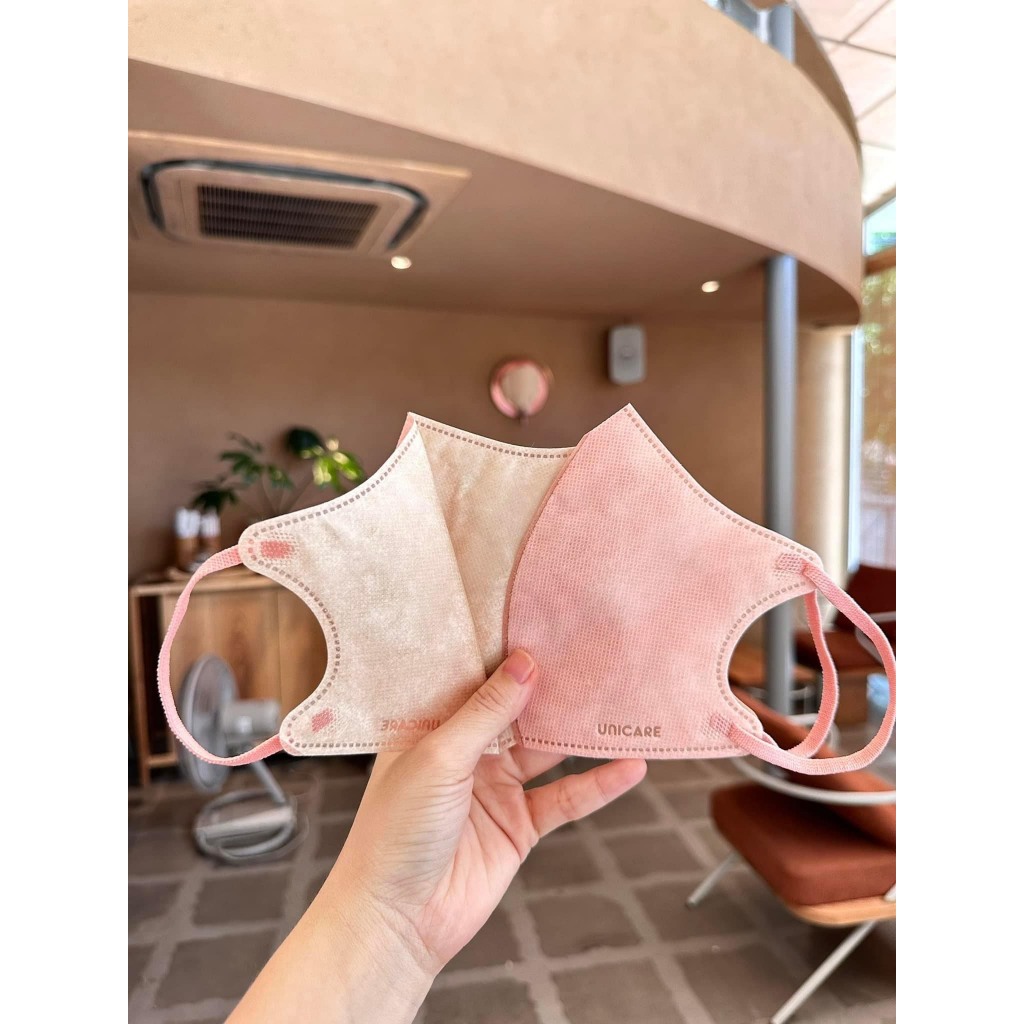 Thùng 200 chiếc UNICARE 6D PROMASK Mẫu Mới Hot nhất 2023, Quai Êm, Nhiều màu Độc lạ