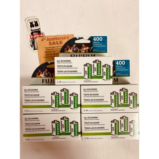 [Fujifilm 400/Fuji Superia XTra 400 indate 10/2026] - Film 135 (35mm) giá rẻ, 36 kiểu, hàng US