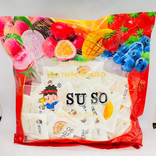 Kẹo thạch zòn zai Suso Phú cường 1kg nhiều vị