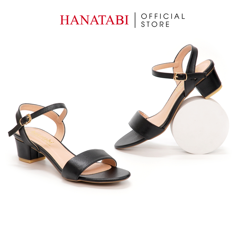 Sandal Nữ Hanatabi Gót Vuông Cao 3cm Hậu C Đế TA Cao Cấp Chống Trơn Trượt Mã HNSDH3F169