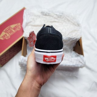 Giày Sneaker Vans Old Đen Đế Trắng