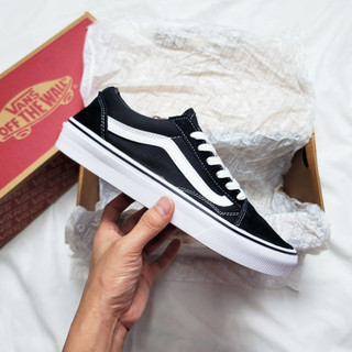 Giày Sneaker Vans Old Đen Đế Trắng