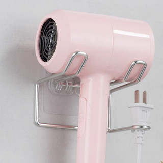 Giá Treo Máy Sấy Tóc Inox 304, Dụng Cụ Treo Máy Sấy Dán Tường - Hàng Loại 1