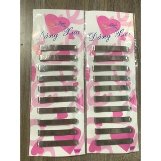 1 vỉ cặp tóc 3 lá; 2 lá Mỹ Thái , kẹp tóc dành cho các bà các mẹ
