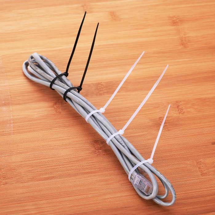 Bó 50 Dây Thít, Dây Rút, Lạt Nhựa 10cm - Dây Rút Thít Dây Điện Tiện Dụng