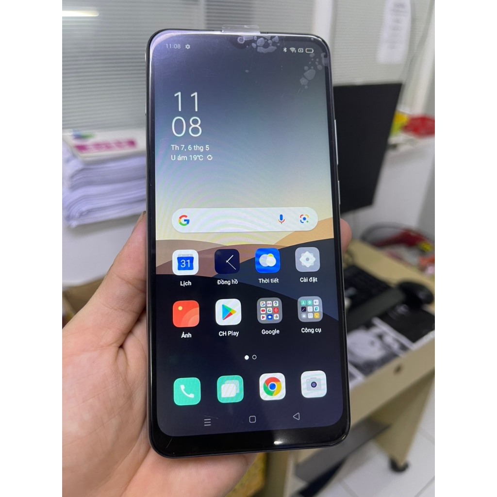 Điện thoại cảm ứng oppo a15s màn hình to