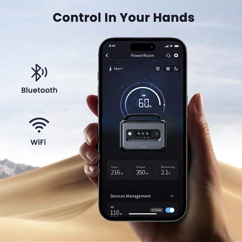 Trạm sạc dự phòng 1200W UGREEN GS1200 PowerRoam 1024Wh