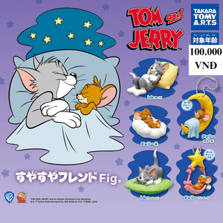 Đồ chơi gacha gashapon mô hình Tom & Jerry