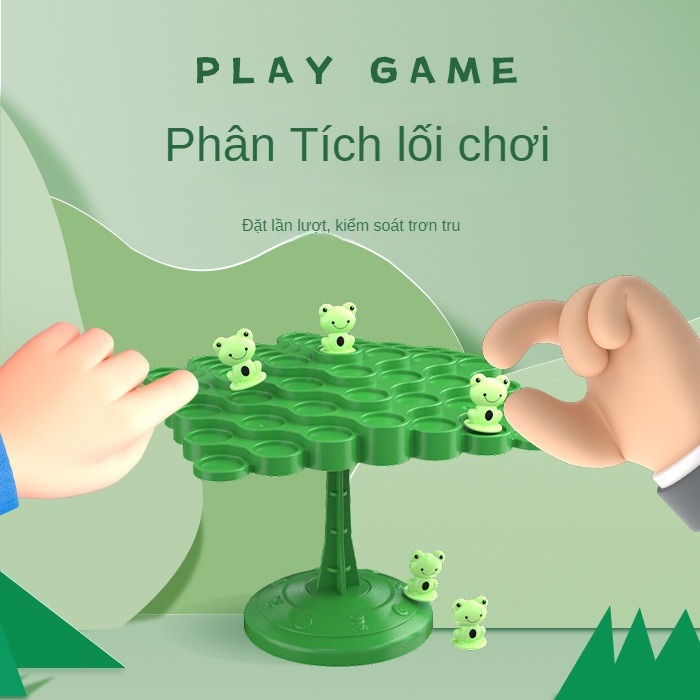 Đồ Chơi Xếp Hình Cây Cân Bằng Hình Chú Ếch Dễ Thương Cho Trẻ Em