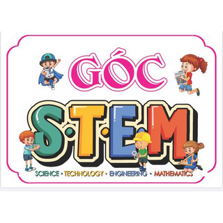 Góc stem khổ a3,a4 in ép platics