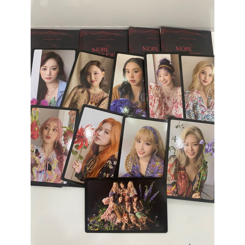 SET CARD PRE TWICE nhiều mẫu