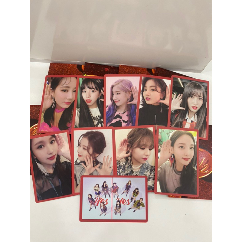 SET CARD PRE TWICE nhiều mẫu