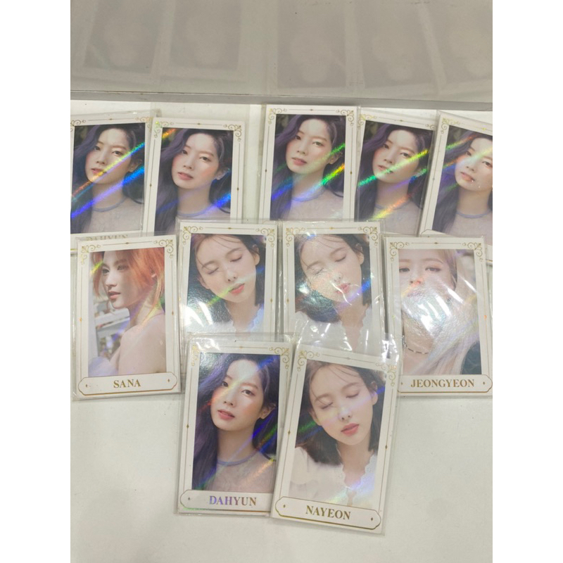 SET CARD PRE TWICE nhiều mẫu