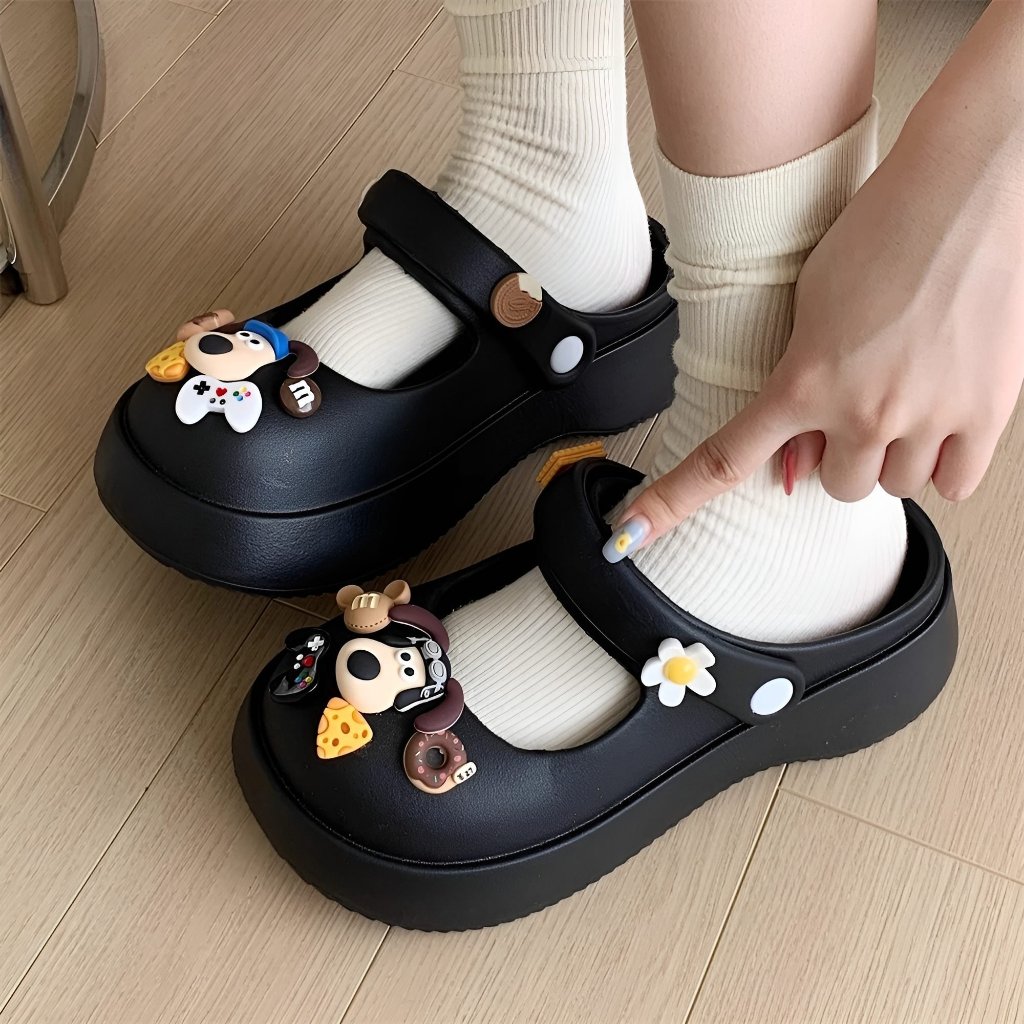 Dép sục nữ Pastel 2023 - Dép sục nữ đế cao 5cm