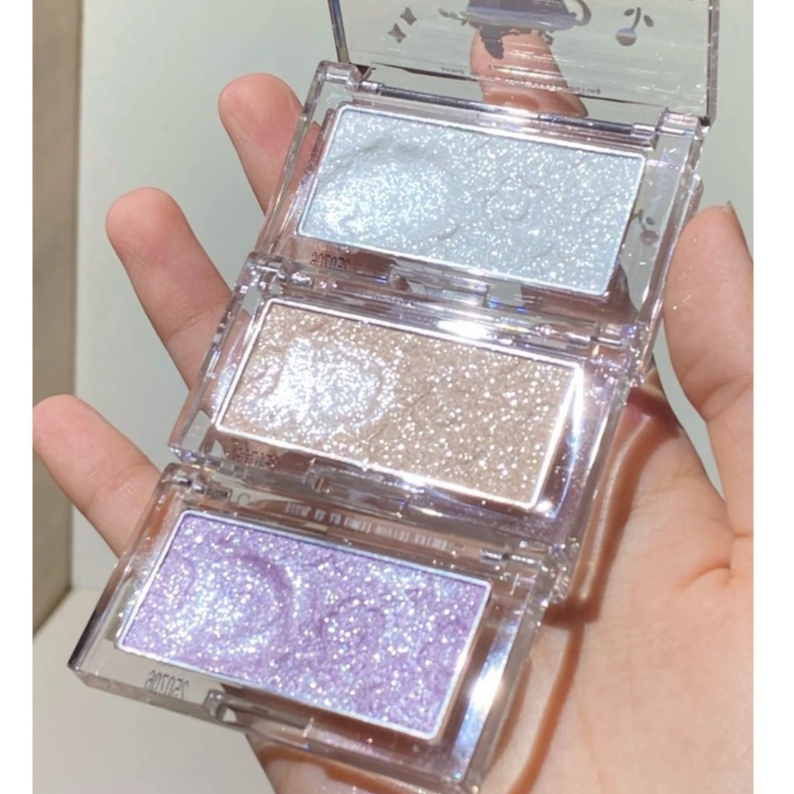 Phấn Bắt Sáng HOLD LIVE Flower Tea Diamond Flash phấn nhũ hiệu ứng lấp lánh và highlight HL585