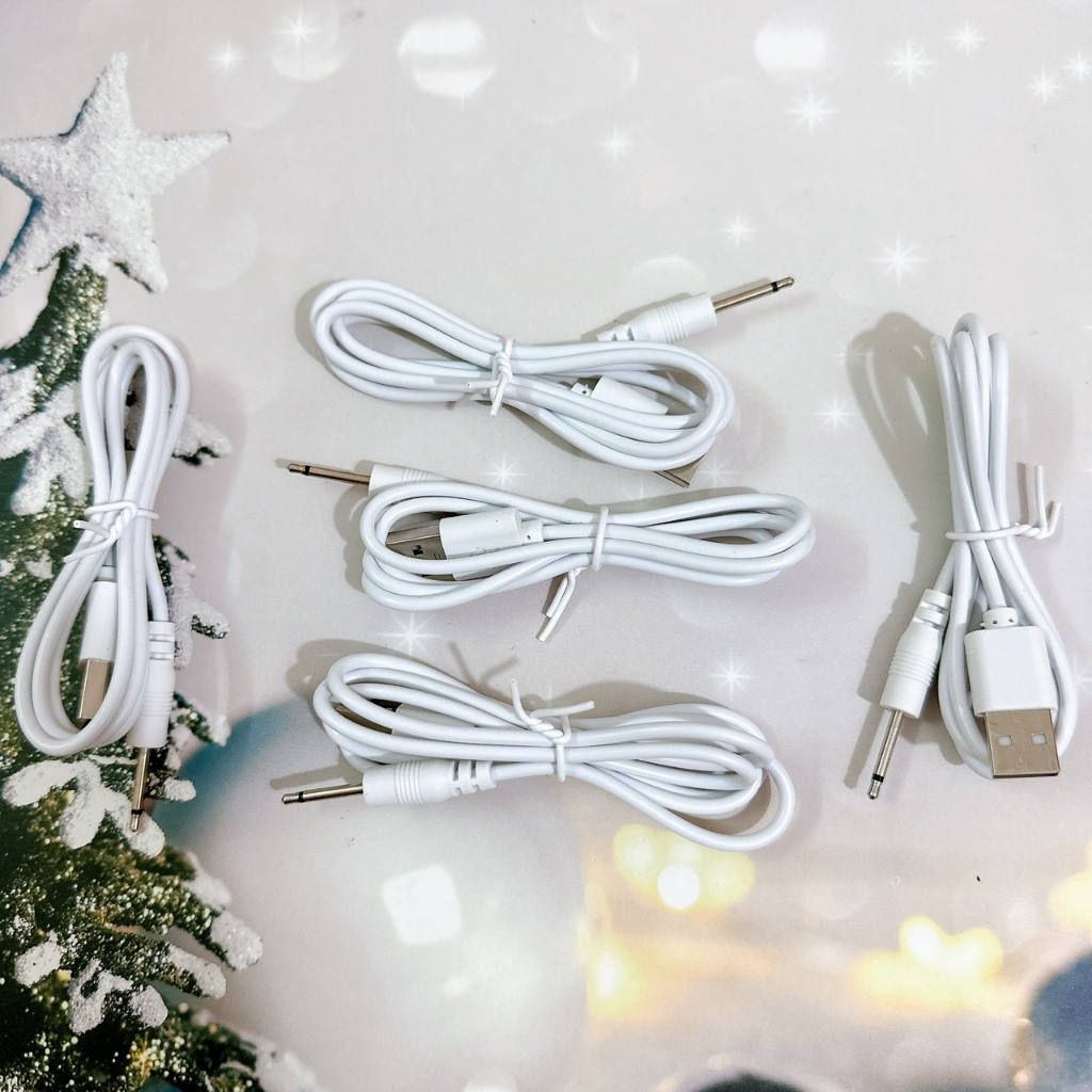 DÂY CÁP SẠC CHO MÁY RUNG, MASSAGE CHO NỮ.