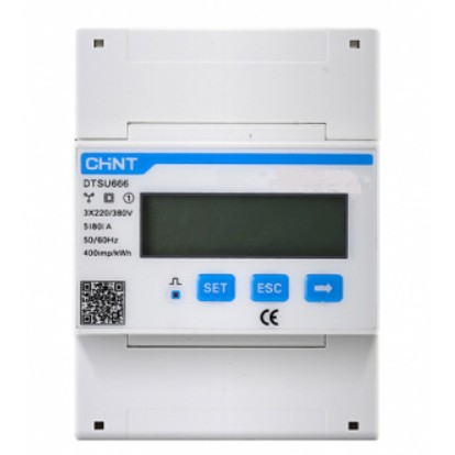 Đồng Hồ Din-Rail 3 Pha DTSU666