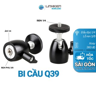 Đầu BI CẦU Q39 Ball Head quay 360 toàn cảnh Gía Đỡ cho máy ảnh DSLR & máy ảnh kỹ thuật số