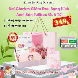  Máy Massage Bụng Kinh Đai Chườm Ấm Bụng Kinh Máy Giảm Đau Bụng Kinh Nguyệt Làm Nóng Nhanh và 5 Chế Độ Rung Massage 