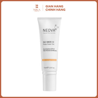 Kem chống nắng quang phổ rộng Neova Silc Sheer 2.0 Photo Finish Tint SPF40 74ml