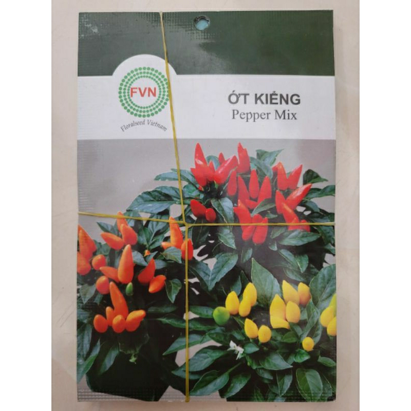 Hạt Giống Ớt Kiểng Pepper Mix FVN (Gói 5 hạt)