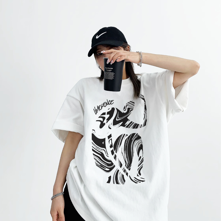 Áo thun form rộng LIMERENCE Basic lonely vải cotton cao cấp co giãn, dày dặn Local Brand