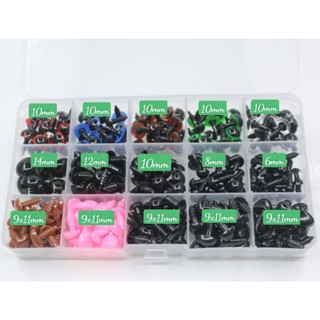Hộp mắt thú chốt vặn đủ size thông dụng cho thú bông - Len sợi Quỳnh Lam