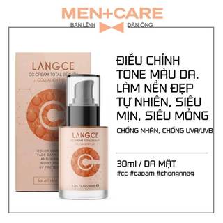 KEM TRANG ĐIỂM CC CREAM COLLAGEN+ ĐẸP DA CHỐNG NẮNG 30ML LANGCE dành cho NAM