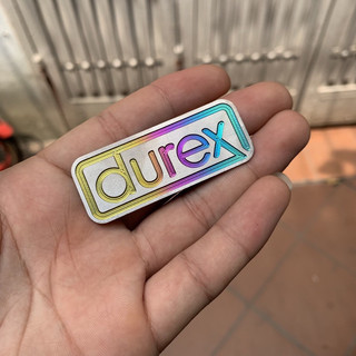 Logo titan mẫu dulex sẵn keo dán
