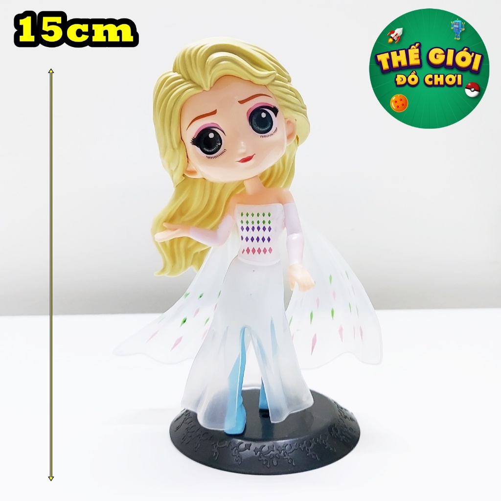 Mô hình Công Chúa Elsa, phụ kiện trang trí bánh kem sinh nhật