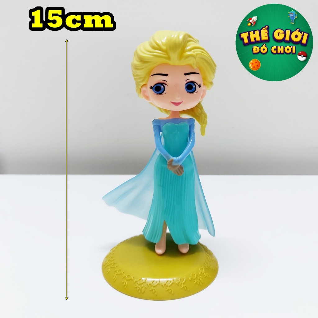 Mô hình Công Chúa Elsa, phụ kiện trang trí bánh kem sinh nhật