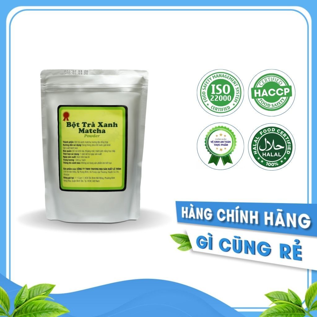 Bột Trà Xanh MATCHA Nguyên Chất